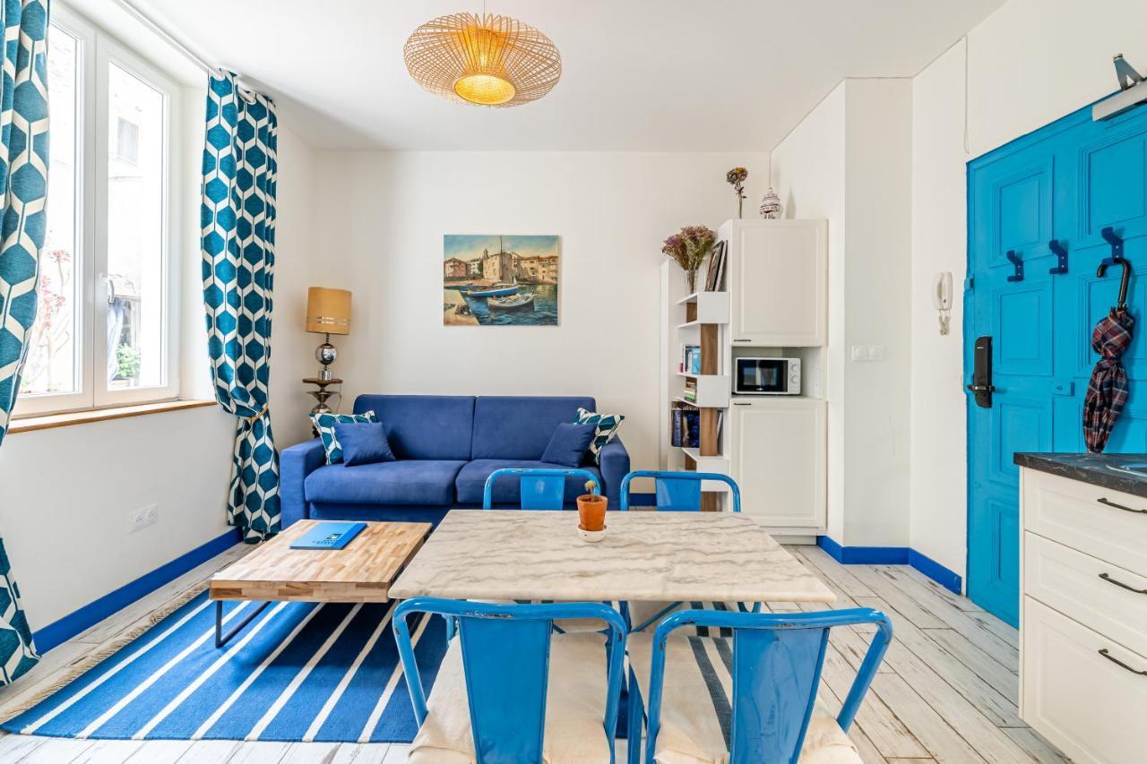 Studio Bleu 29M2, 120M Vieux-Port , Clim ,Wifi, Acces Autonome Avec Code Марсель Экстерьер фото